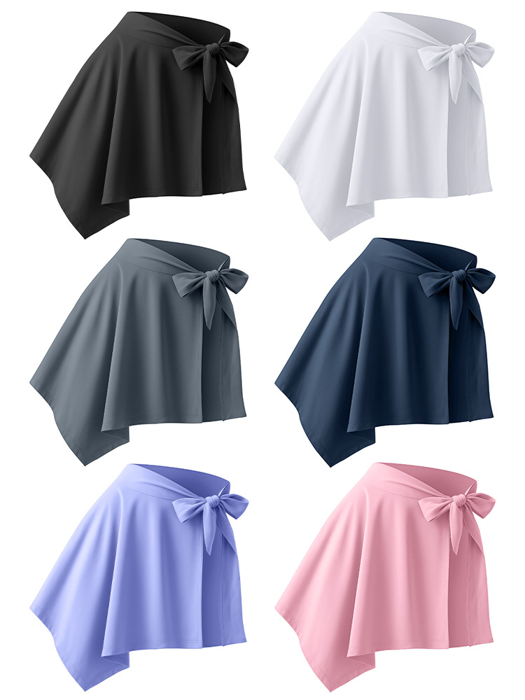 Picture of Sports and Leisure Skirt, Fitness Anti-Exposure Yoga Pants, Anti-Embarrassing Butt Curtain, Adjustable Straps, One-Piece Butt-Covering Skirt