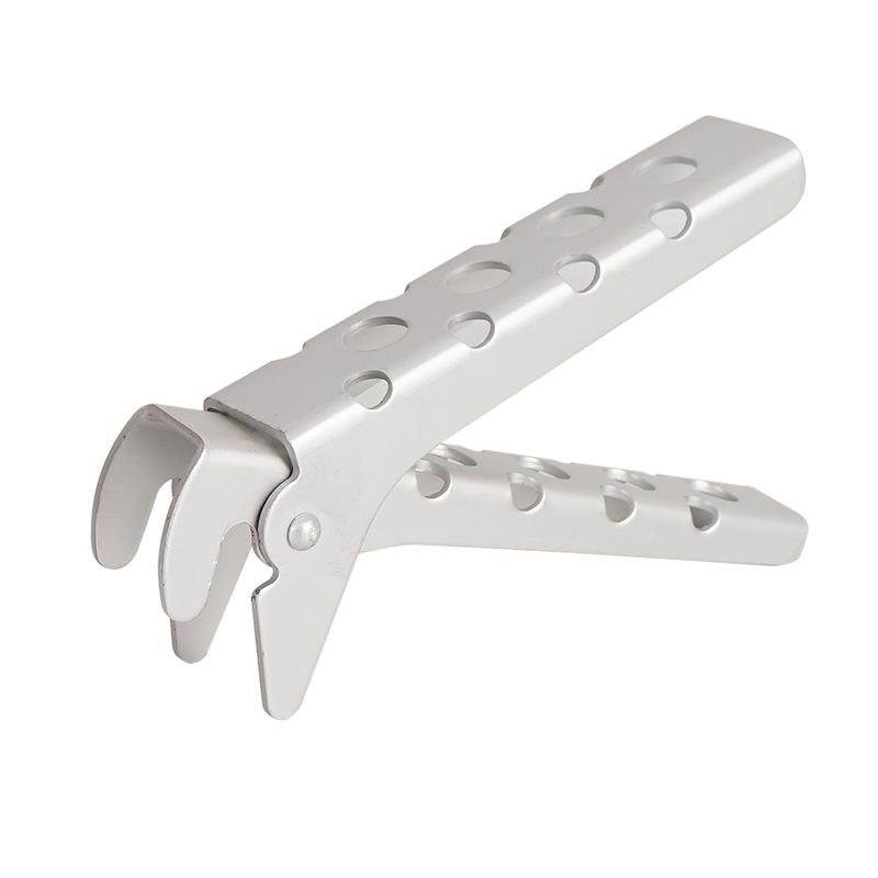 Picture of Anti-scald Pot Clip Aluminum Alloy Holed Pot Pliers Outdoor Portable Anti-scald Pliers Picnic Barbecue Kitchen Tool Pot Handle