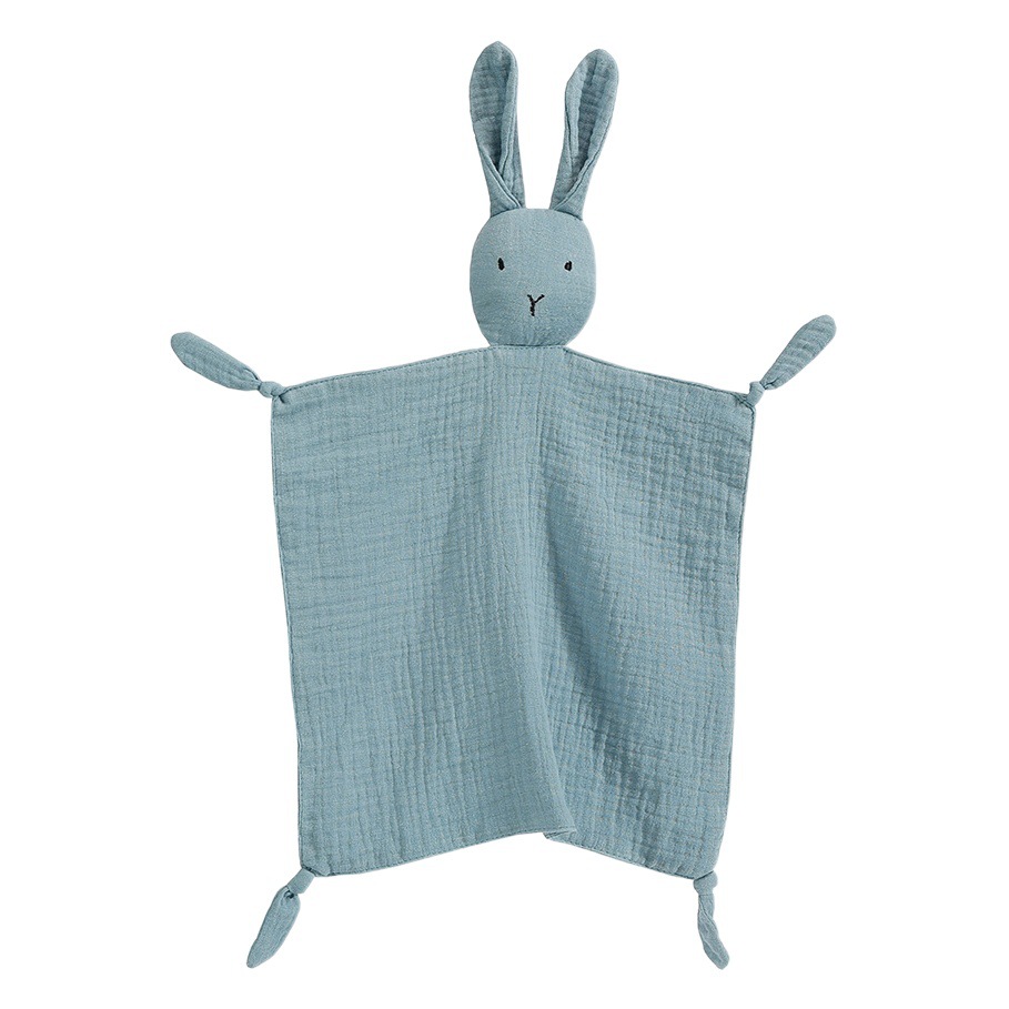 Yin Xiuli Baby Cotton Gauze Anting Towel Baby Sleeping Doll Rabbit Packing Handkerchief Packing Toys Cross Border