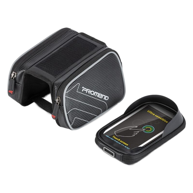 promend Bicycle Front Beam Saddle Bag E36 Upper Tube Waterproof Touch Screen Mobile Phone Bag Mountain Bike Riding Supplies