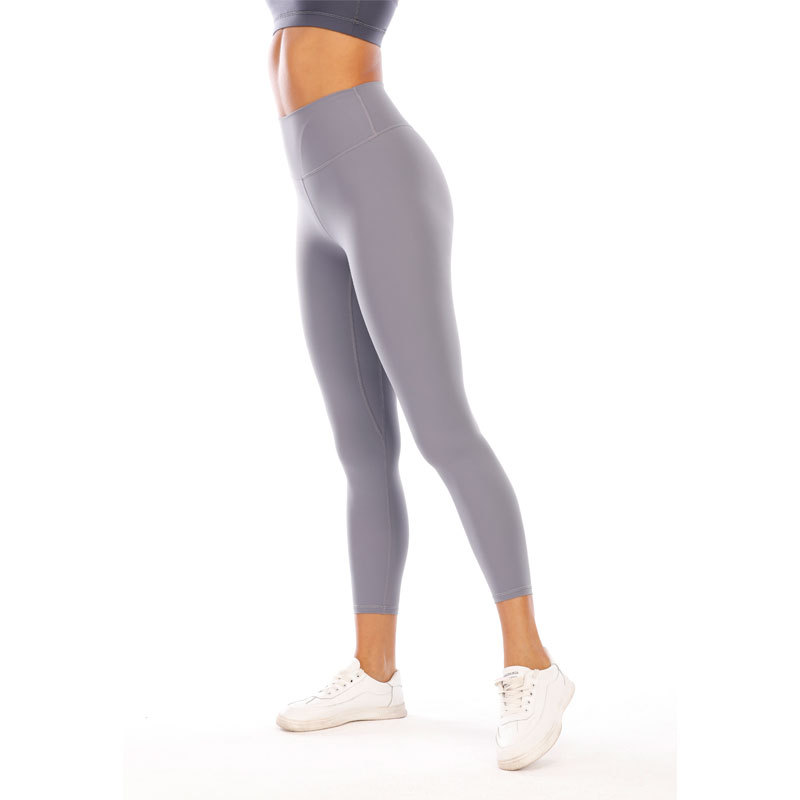 Picture of Double-sided Scrub Naked Sense No T-line Fitness Sports Pants Running Tight Pants High Waist Hip Yoga Pants for Women