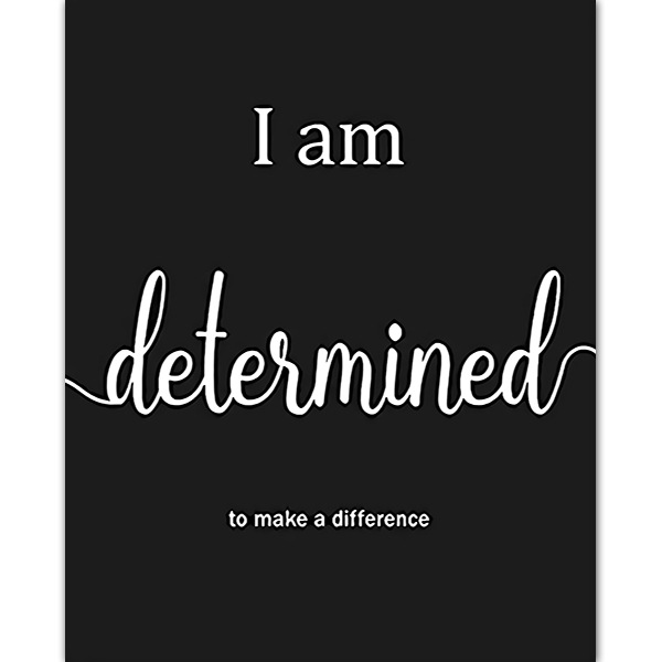 Picture of Amazon Black and White English Inspirational Poster Waterproof and Tear-Resistant Bedroom Hanging Painting Et Coated Office Decorative Painting