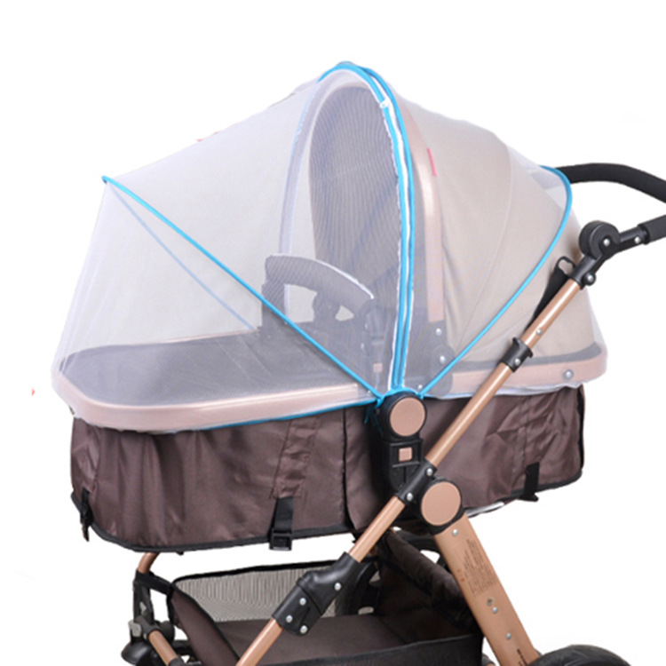 Picture of Trolley Mosquito Net Baby Full Cover Universal Baby Mosquito Cover Encryption Mesh Hood Baby Waler Artifact