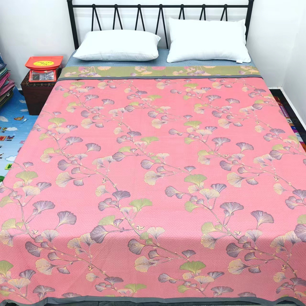 Picture of Wholesale new combed cotton fine sand gauze towel blanket soybean fiber blanket spring and summer single double autumn and winter leisure blanket