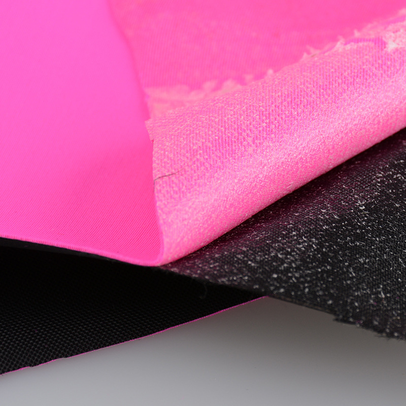 Picture of Nylon lycra cloth fit TPU film running waist bag arm band elastic waterproof coating composite fabric cloth
