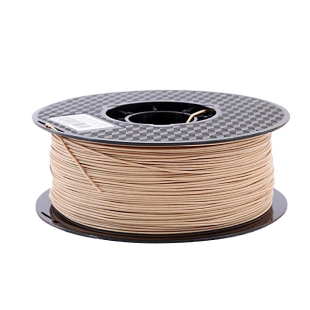 Picture of Sandalwood Redwood Walnut 3D Printer Consumables PLA Light Wood 1KG Consumables Ebony 1.75mm Deep Wood Color