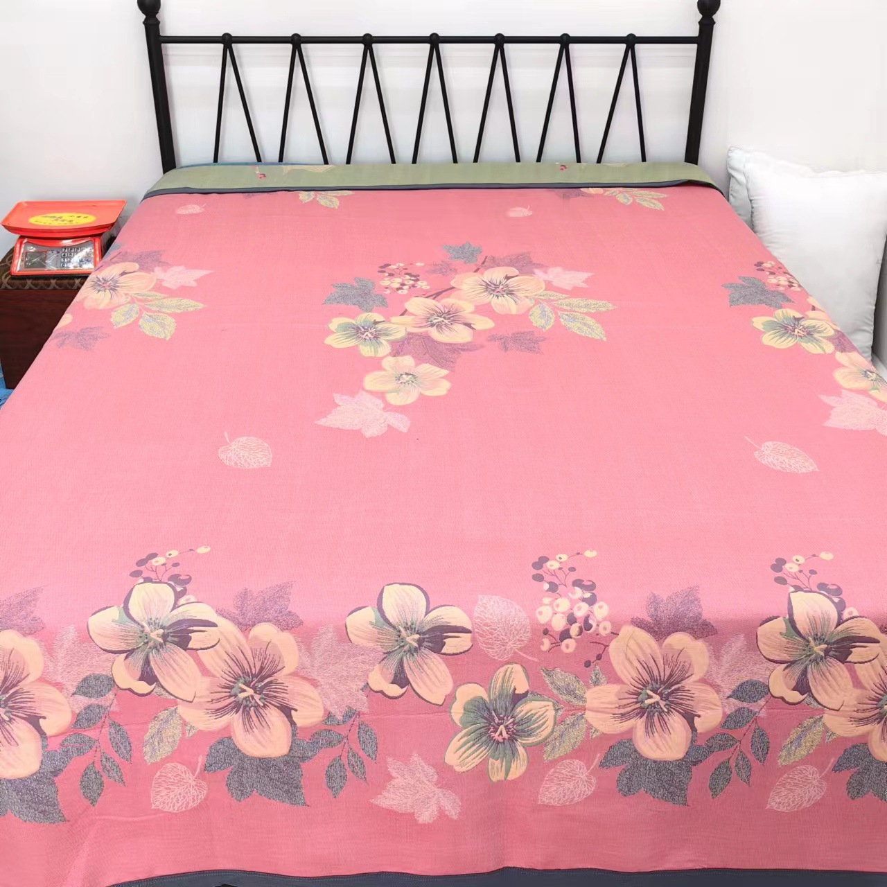 Picture of Wholesale new combed cotton fine sand gauze towel blanket soybean fiber blanket spring and summer single double autumn and winter leisure blanket