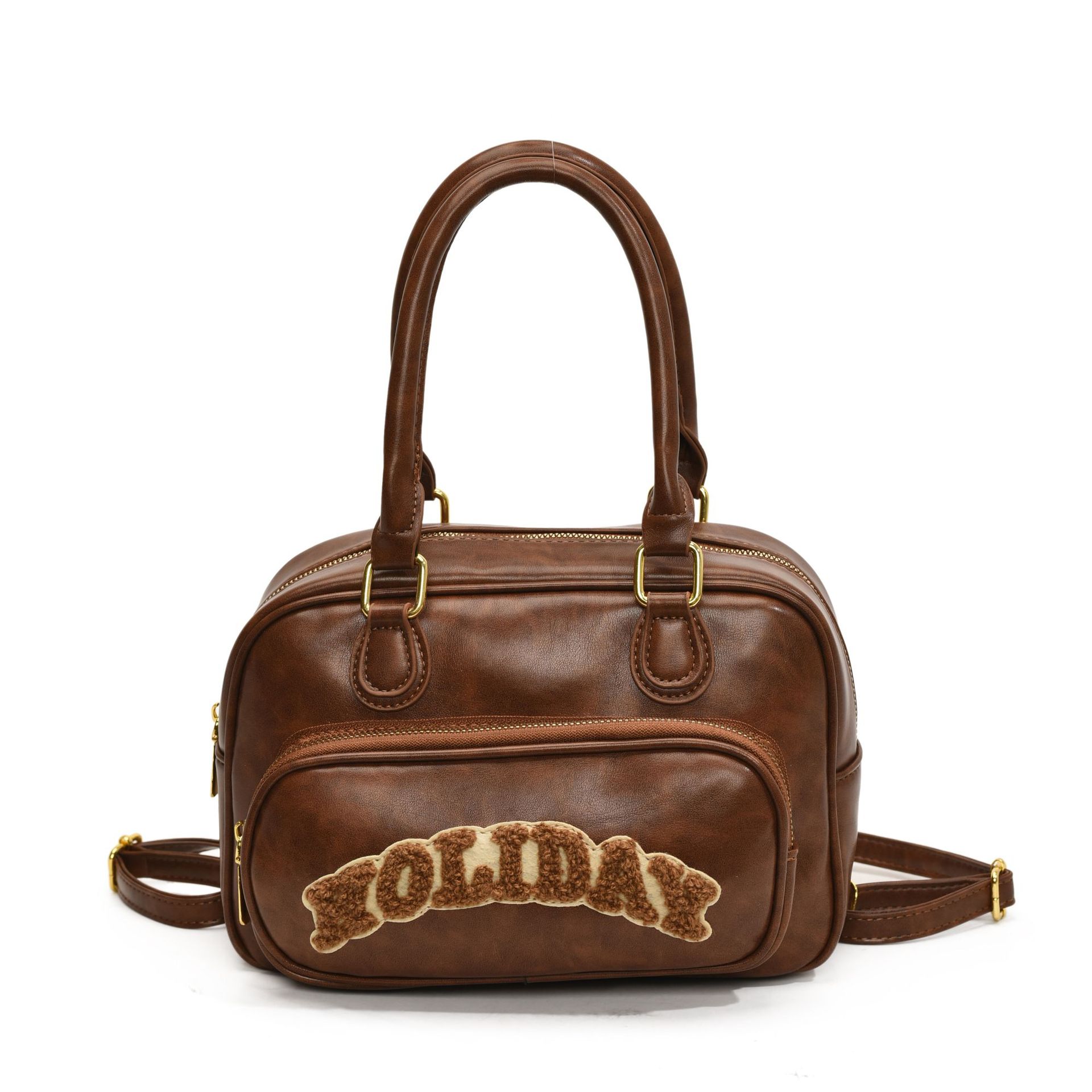 Picture of Cross-border Retro Maillard Small Bag 2024 New Autumn and Winter Women's Backpack High-end Sense Handbag