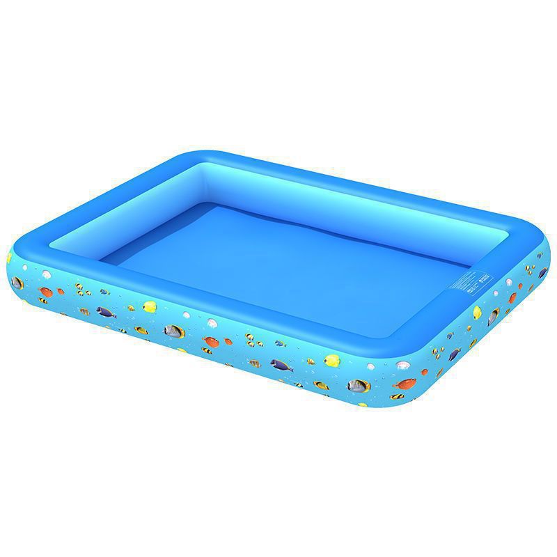 Picture of Baby inflatable fishing pond children's fishing pond stall commercial beach home park children's toys paddling pool set