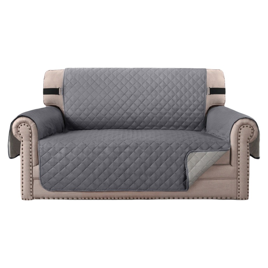 Cross-Border Solid Color Elastic Waterproof, Non-Slip and Stain-Resistant Pet Sofa Cushion Universal Simple Modern Diamond Plaid Sofa Cover