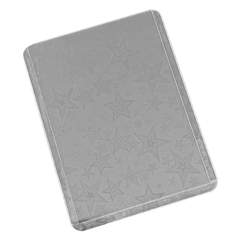Laser Flash Film Star Card Set Transparent Thickened Photo Card Set PVC Star-chasing Aidou Album Photo Set