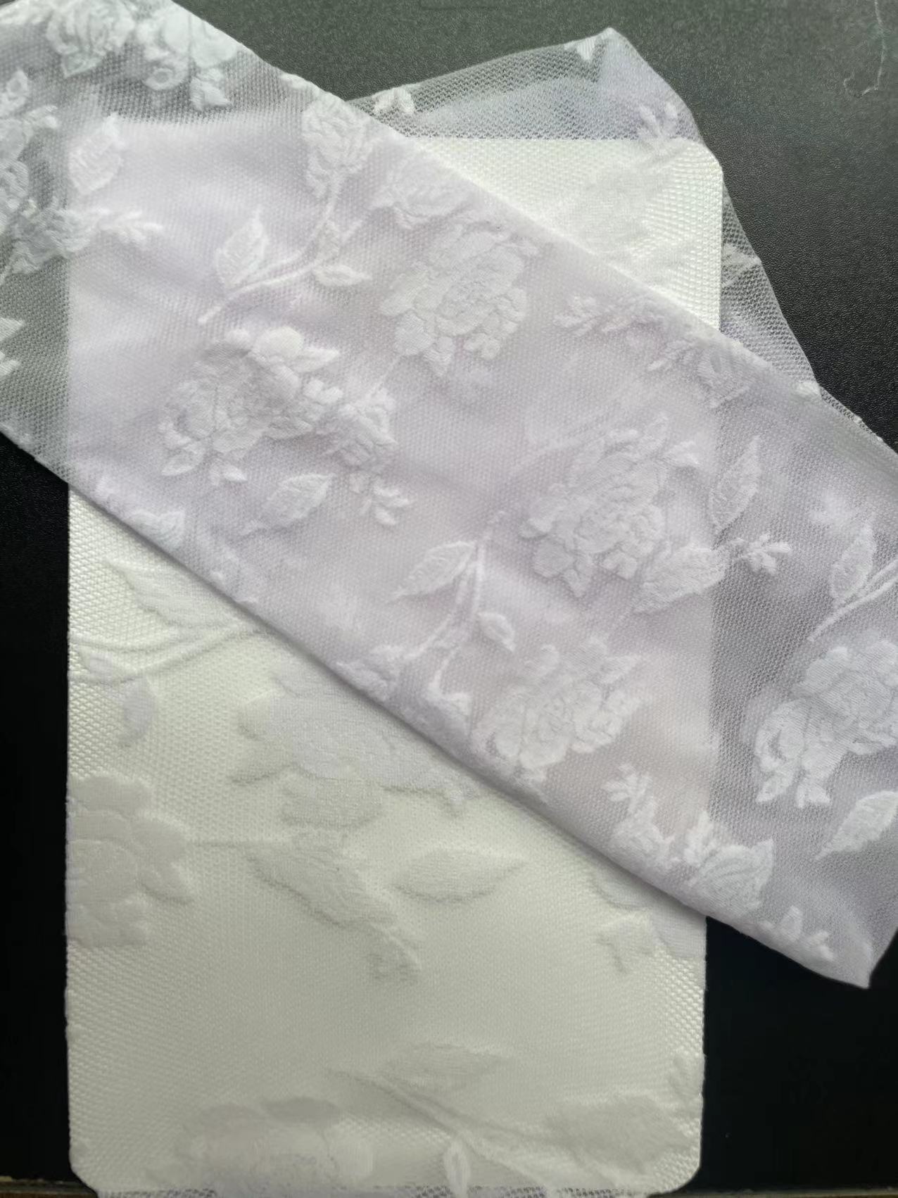 Picture of Vintage Rose Silk Stockings Women's Pure Sexy Black Silk Thin White Lace Sweet Trendy Anti-hook Silk Pantyhose