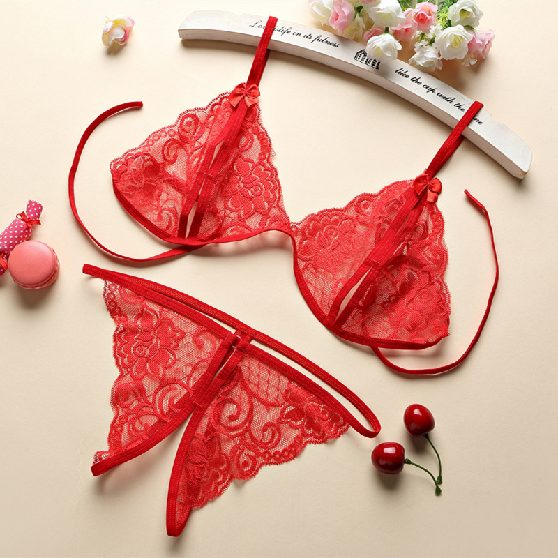 Supply sexy underwear set three-point underwear open sexy three-point manufacturers a generation of hair