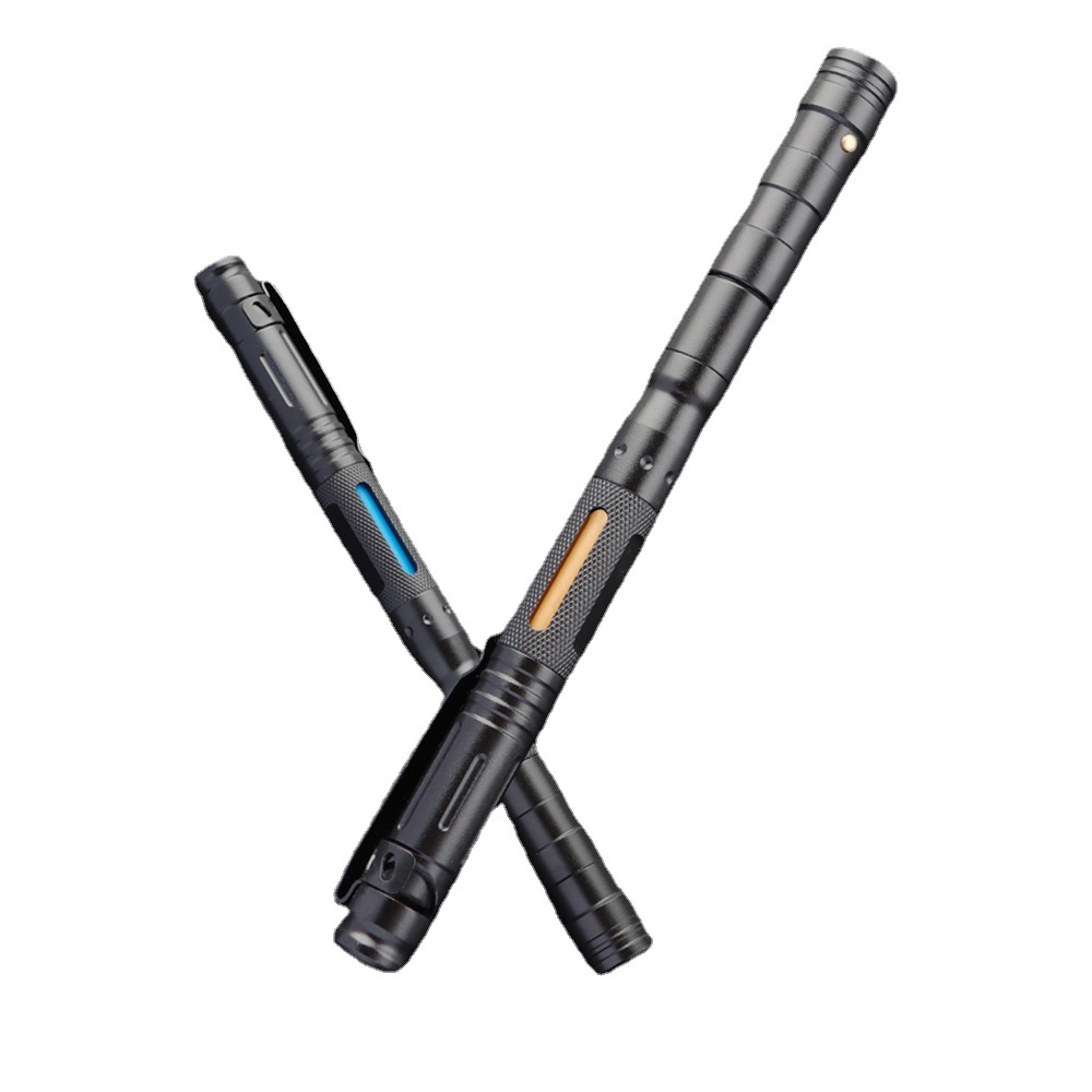 Picture of 7180 outdoor self-defense multi-function pen defense attack aluminum alloy tactical pen escape multi-purpose pen signature pen