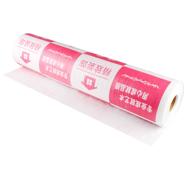 Picture of PVC decoration ground protective film disposable site protection knitted mulch cotton tile thickened double layer protective pad