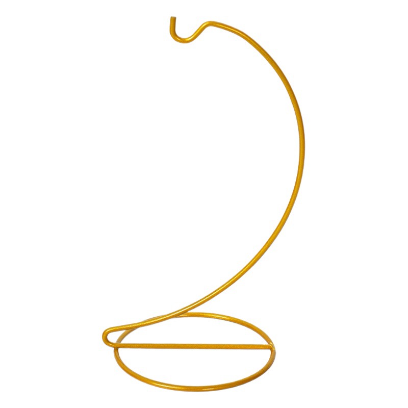 Micro Landscape Glass Ball Bracket Iron Hanger Vase Rack Modern Simple Plant Hanging Bottle Bracket Manufacturers