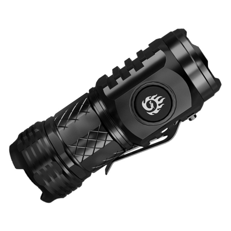 Cross-border new strong light three-eye monster flashlight bright Wick household portable multi-functional outdoor LED flashlight