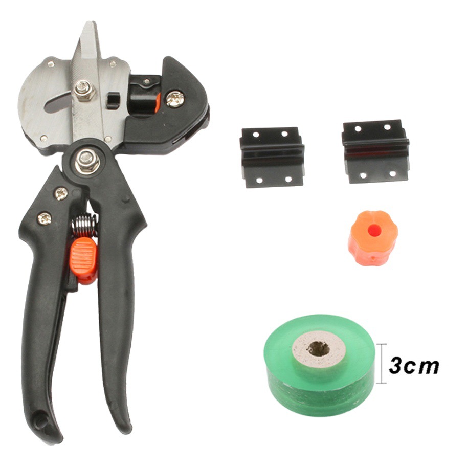 Pruning shears garden tools seedling pruning fruit tree grafting stainless steel grafting machine grafting tool