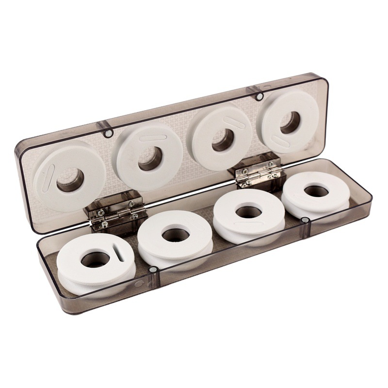 Main line Box 8 axis large spool silicone fishing coil line set fishing gear fishing supplies accessories box storage foam