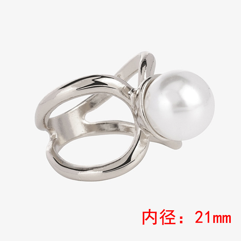 Picture of South Korea multi-functional scarf buckle high-grade Pearl fashion new Camellia windbreaker belt buckle high-end jewelry wholesale