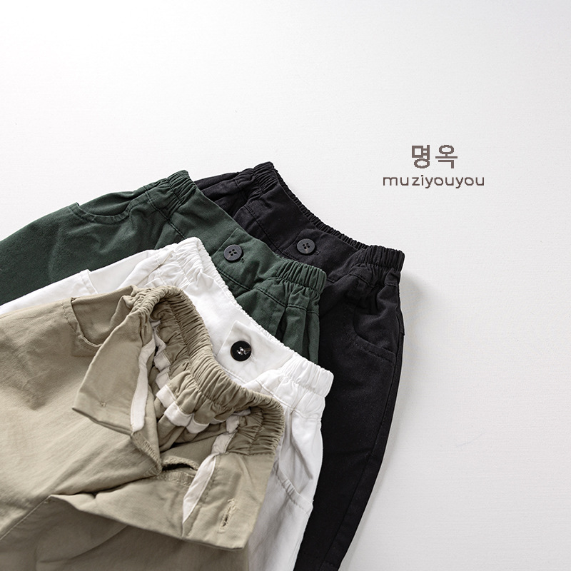 Picture of Children's shorts summer new boys and girls cotton pants baby Joker casual Korean children's clothing a generation of hair