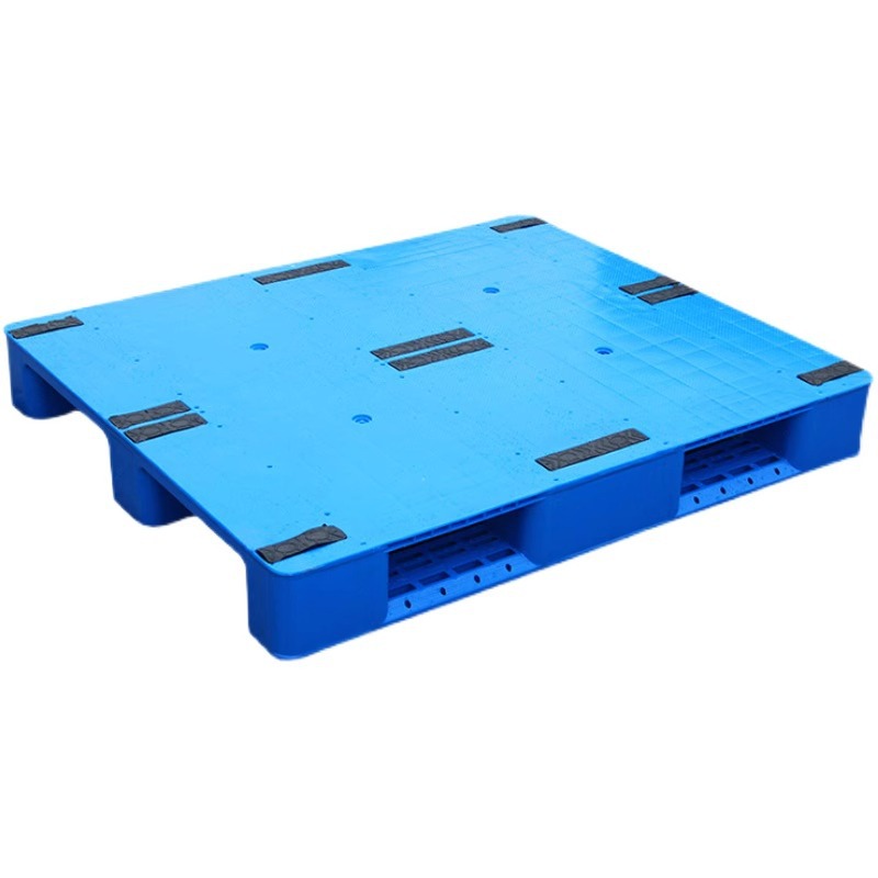 Picture of Industrial Plastic Pallet Forklift Warehouse Stereo Library Logistics Cargo Pallet Plastic Pallet Platform Flat Sichuan Characters