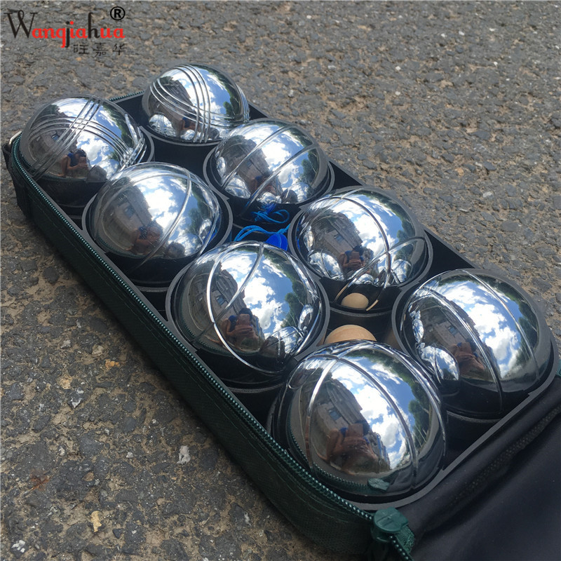 Picture of Grass Earth 8 Ball Pack French National Ball Throw Earth Ball Leisure Sports Entertainment Lawn Ball Pack 8 Iron Balls
