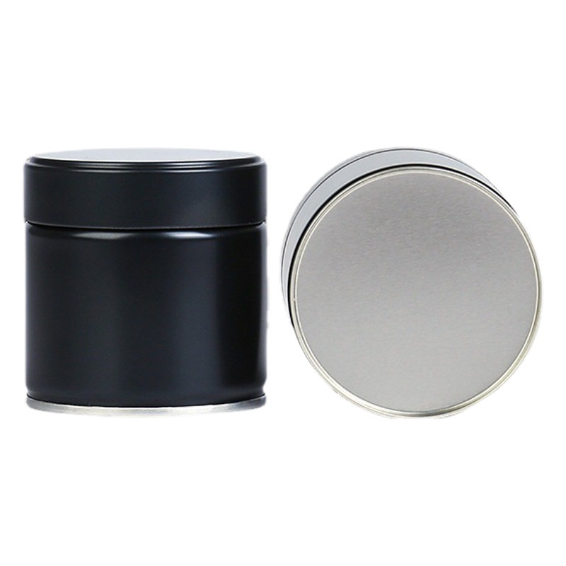 Factory spot tea cans tinplate cans tea multiple sealed portable moisture-proof round metal cans Universal