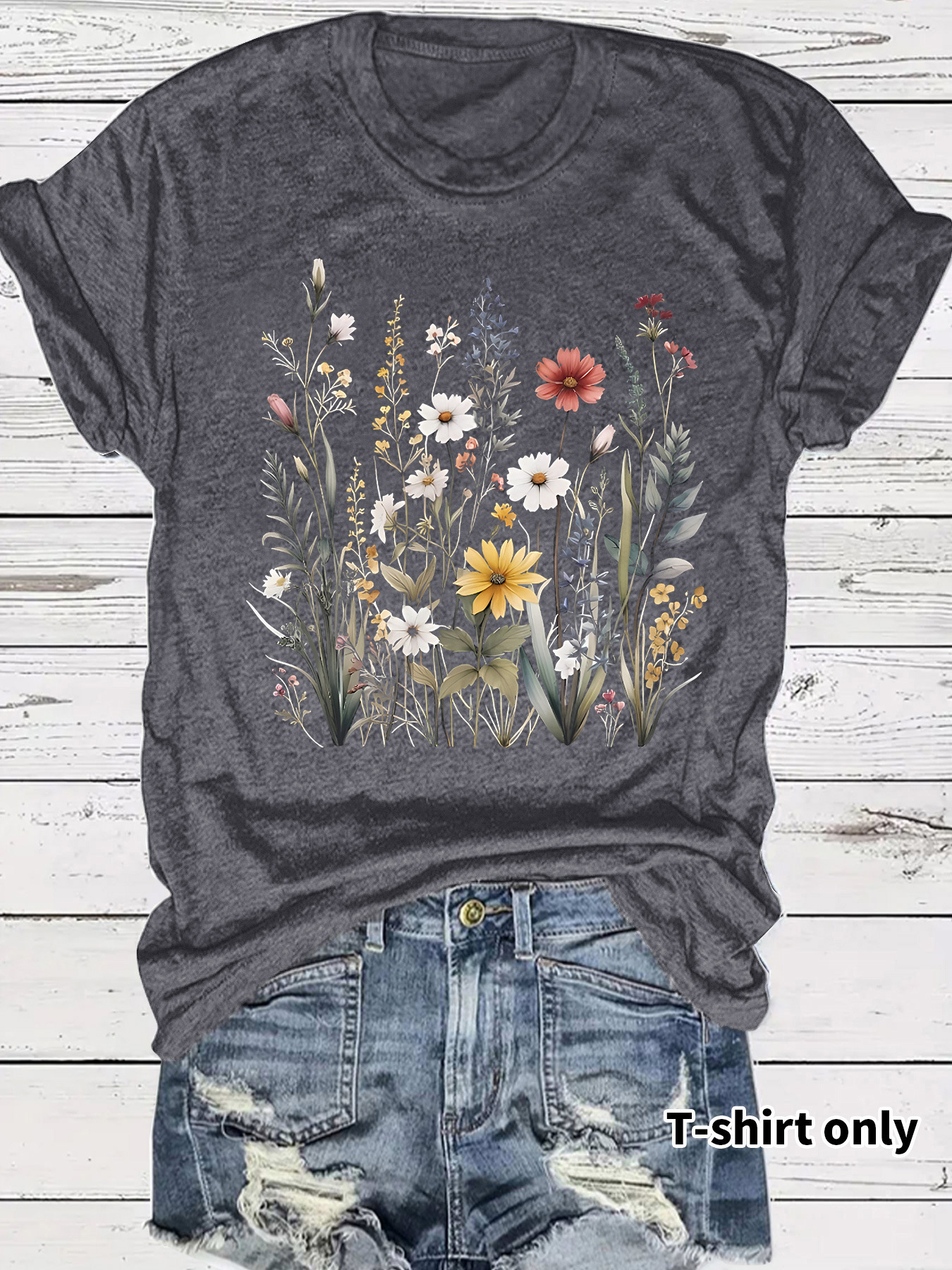 Amazon eBay New Fashion Short Sleeve Printed Pattern Summer European and American Trend Women's T-Shirt Women's Top in stock