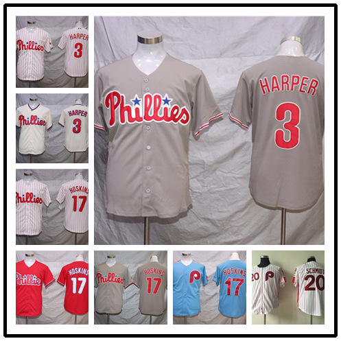 Baseball uniform jersey Phillies Philadelphia Phillies Men's embroidery Fans Edition Elite Edition