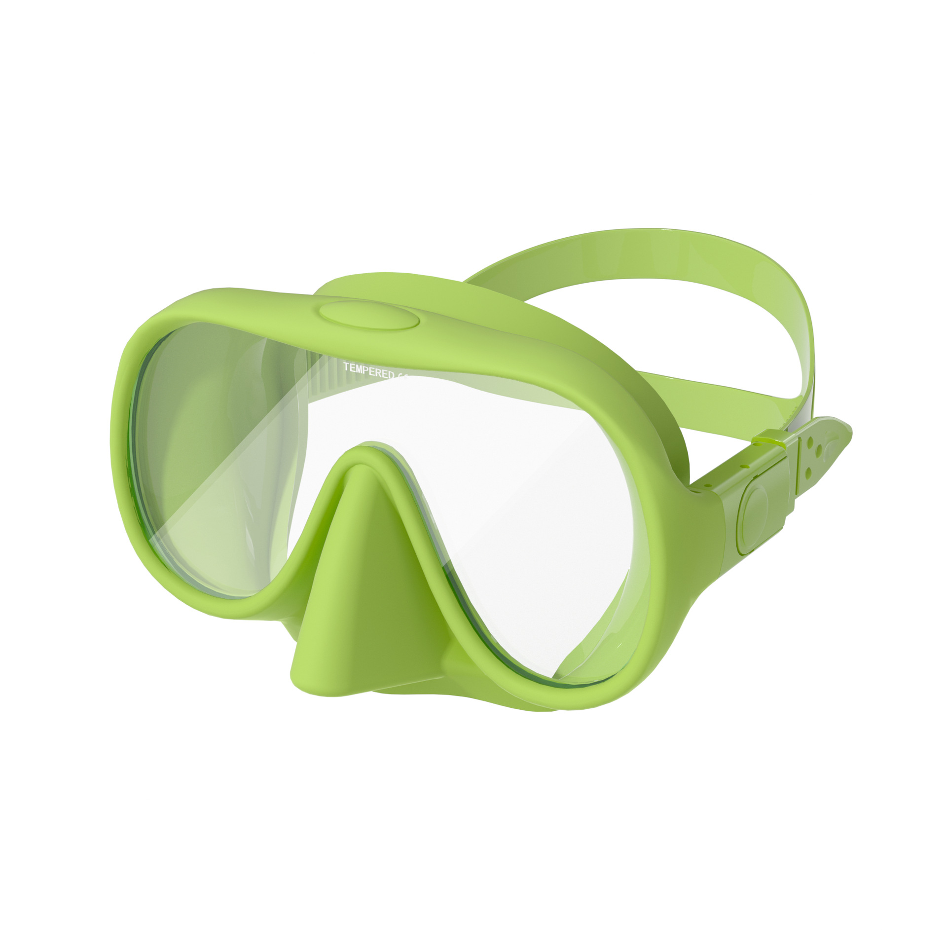 Picture of Manufacturers in stock large frame anti-fog diving mask scratch-resistant single lens liquid silicone edge diving goggles can cross border