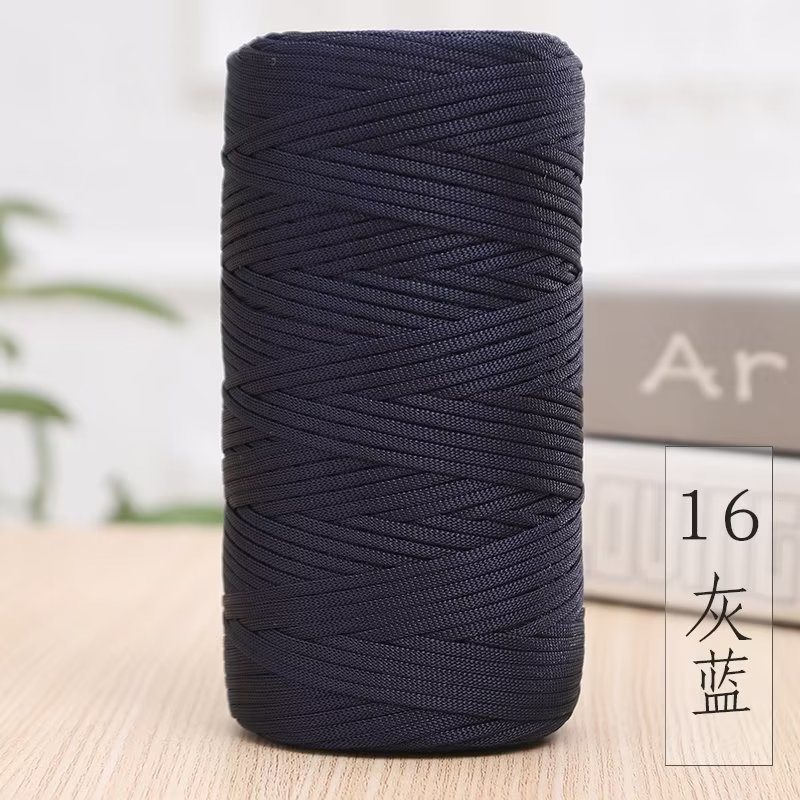 Picture of Spring and Summer peony hand bag crocheted material package ice hemp thread
