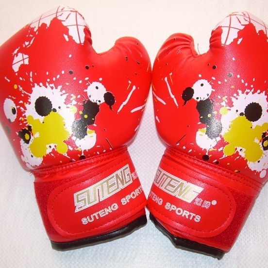 Picture of Sagitar map children's boxing gloves one-time molding sponge liner fight training Sanda children's boxing gloves