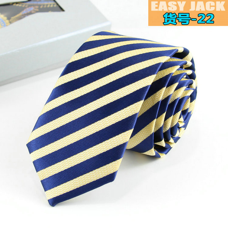 Picture of Men's tie Korean narrow fashion Wedding groom best man casual tie 6cm business professional collar fittest wholesale