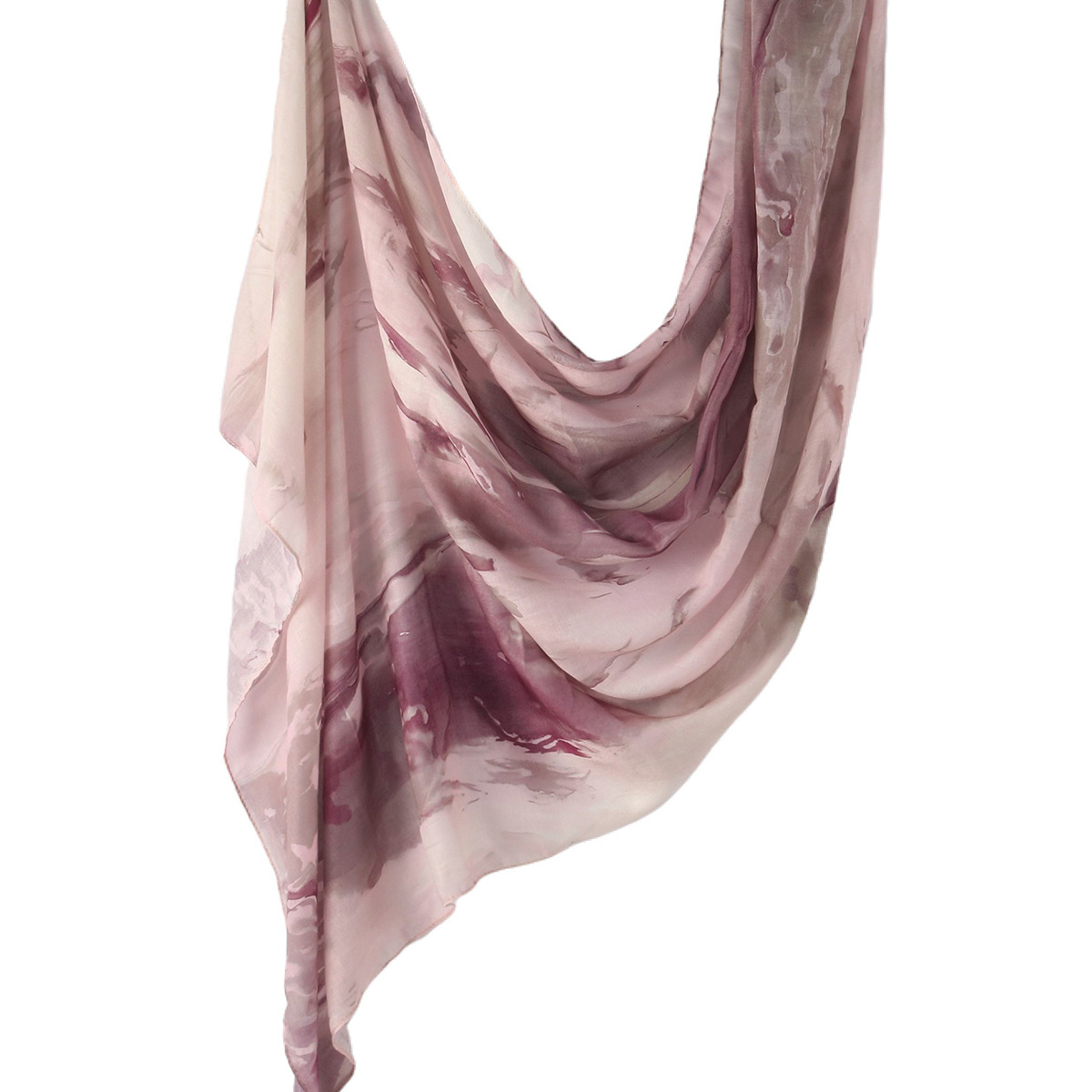 Picture of Best-Selling Watercolor Tie-Dye Cotton Scarf Arabian Satin Polyester Long Scarf Turkish Middle Eastern Scarf