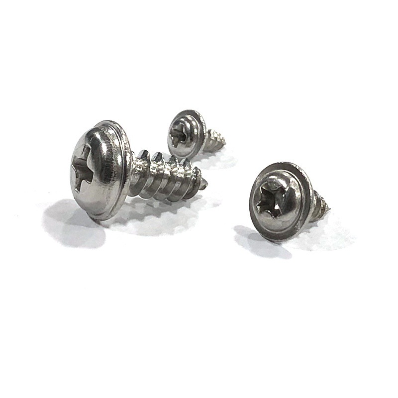 Bicycle Mountain wheel cover screw cross round screw self-tapping tail self-tapping galvanized 4m * 9MM
