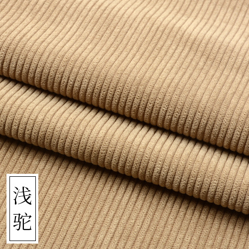 Picture of Corduroy Fabric Solid Color Corduroy Jacket Clothing Shirt Cotton Jacket Sofa Velvet Fabric Wholesale