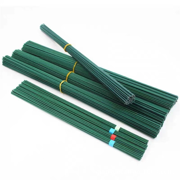 Picture of No. 2 rubber-wrapped iron wire flower rod iron wire floral iron wire rubber-wrapped material simulation flower tape wholesale DI Y production