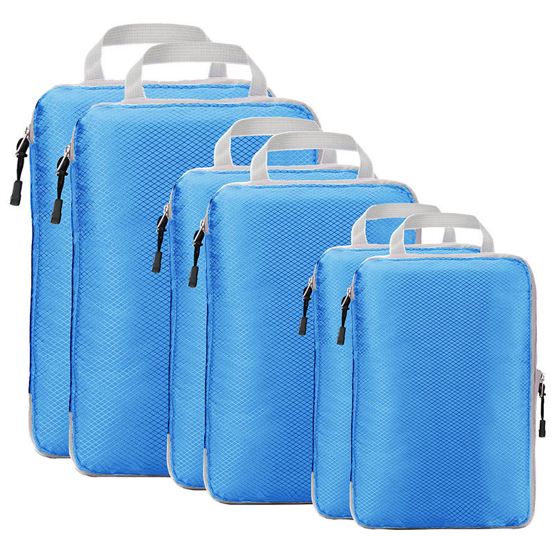 Picture of Travel Compression Storage Bag Four-Piece Set Amazon Popular Clothing Organizer Suitcase Clothing Storage Bag Set