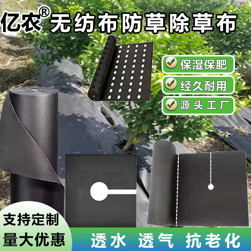 Cross-border PP non-woven fabric anti-weeding and weeding agricultural mulch film landscaping packaging home textile furniture polypropylene non-woven fabric