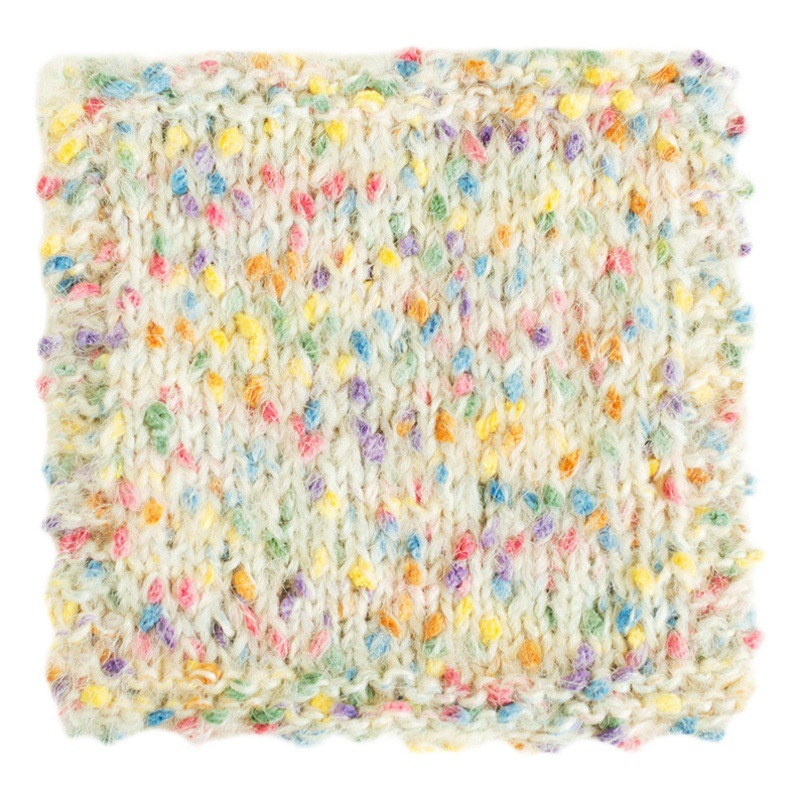 Sichuan color dotted wool ball by bag/box wholesale color dot bean mohair hand-woven DIY crochet stick needle