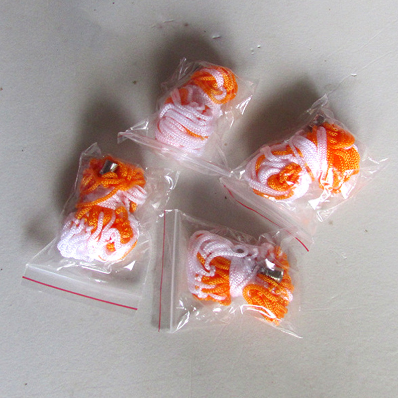 Picture of Wholesale ball net bag set elastic black and yellow nylon woven basketball Football net bag spare needle ball bag