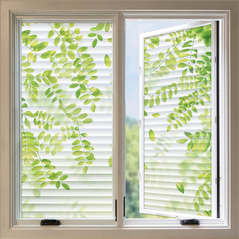 Frosted Glass Sticker Light Transparent Opaque Toilet Transparent Door Anti-Light Bathroom Anti-Peep Window Paper Film