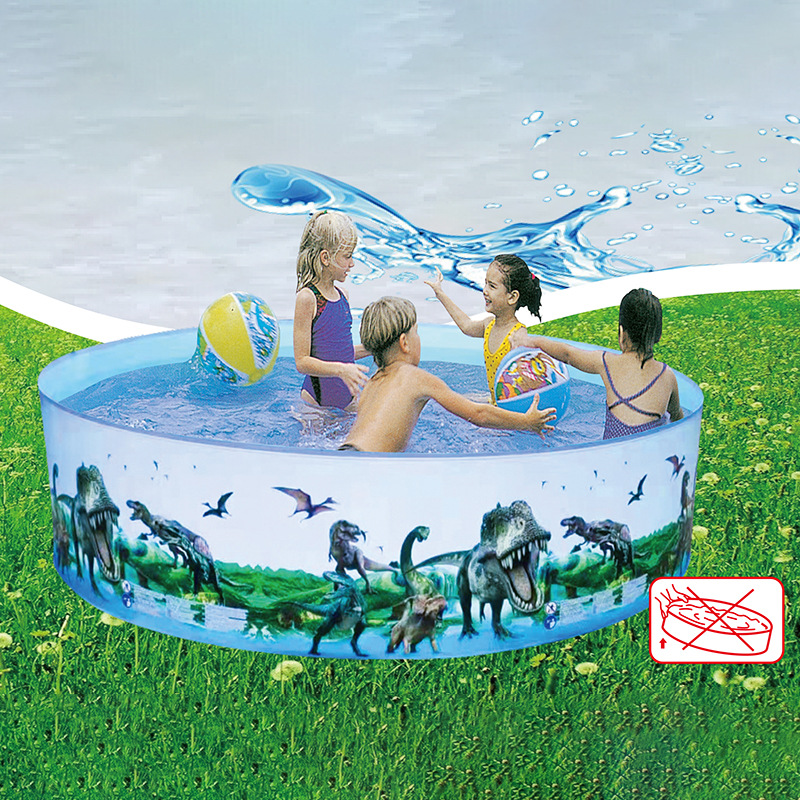 Picture of Amazon Cross-Border Large Outdoor Inflatable Swimming Pool Round Foldable Home Pool Children's Paddling Pool Wholesale