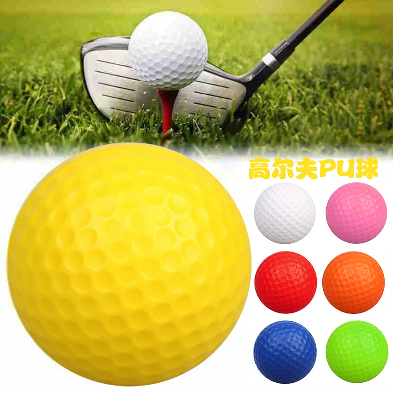 Picture of Manufacturers supply golf Pu ball foam ball elastic ball practice ball children's supplies indoor golf