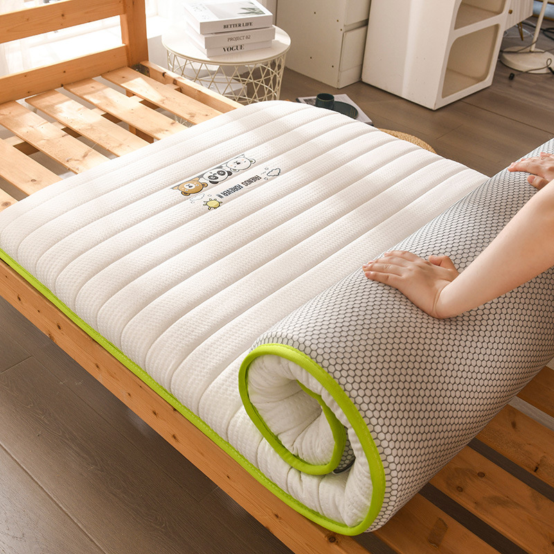 Picture of Class A Solid Color Thickened Foam Cotton Mattress Student Quarter Dormitory Upper and Lower Bed Mattress Mattress Tatami Bed Anti-Collapse
