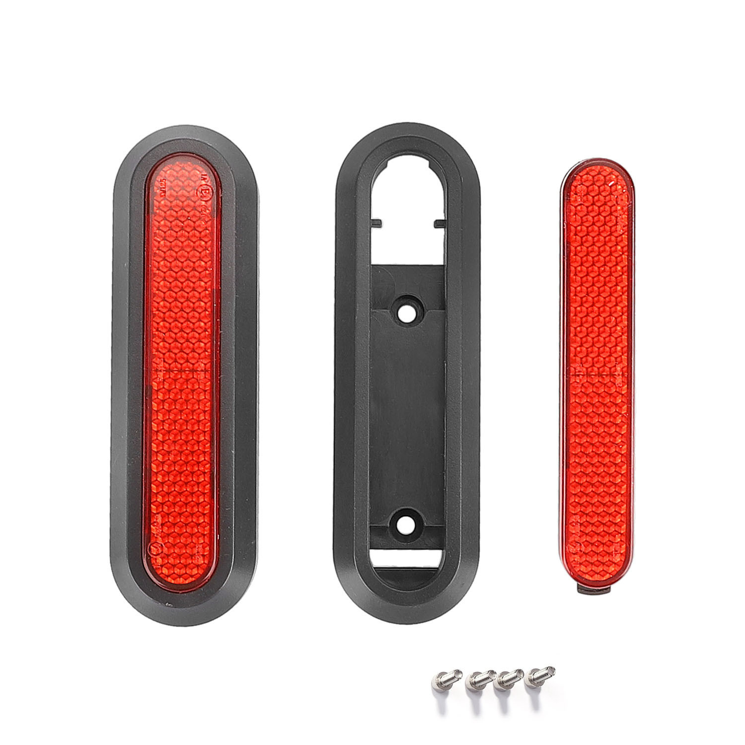 Picture of Pro 2/1S International Version Electric Scooter Reflective Strip Red Decorative Cover Reflective Sticker Red Plastic Cover Accessories