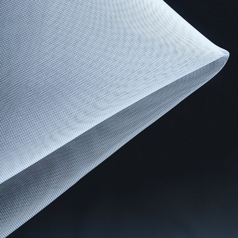 Picture of in stock Polyester 40 Mesh Nylon Mesh Filter Screen Stationery Pen Storage Bag Cosmetic Bag Transparent Hard Grid Mesh Cloth