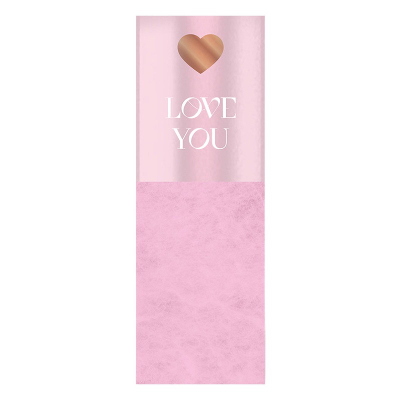 Tanabata Valentine's Day Love You Bronzing Single Bag Rose Packaging Bag Bouquet Flowers Flower Arranging Bag Floral Shop Materials