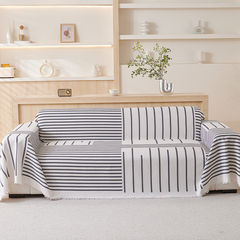 Sofa towel ins style simple modern all-inclusive sofa cover cloth four seasons universal tassel wear-resistant sofa cover towel
